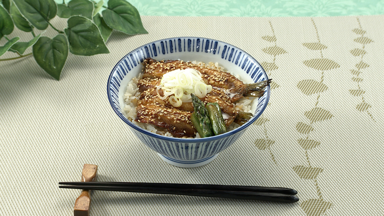 いわしの照り焼きごはん