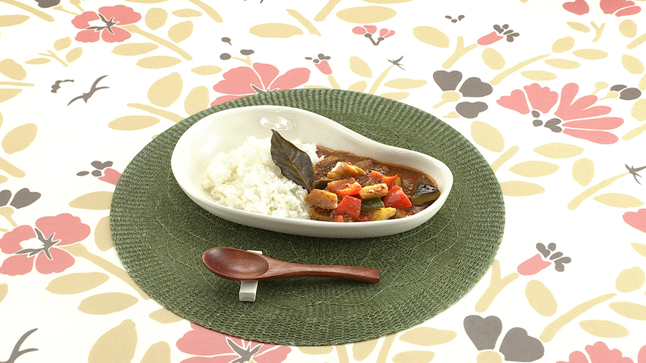 夏野菜のかんたんカレー