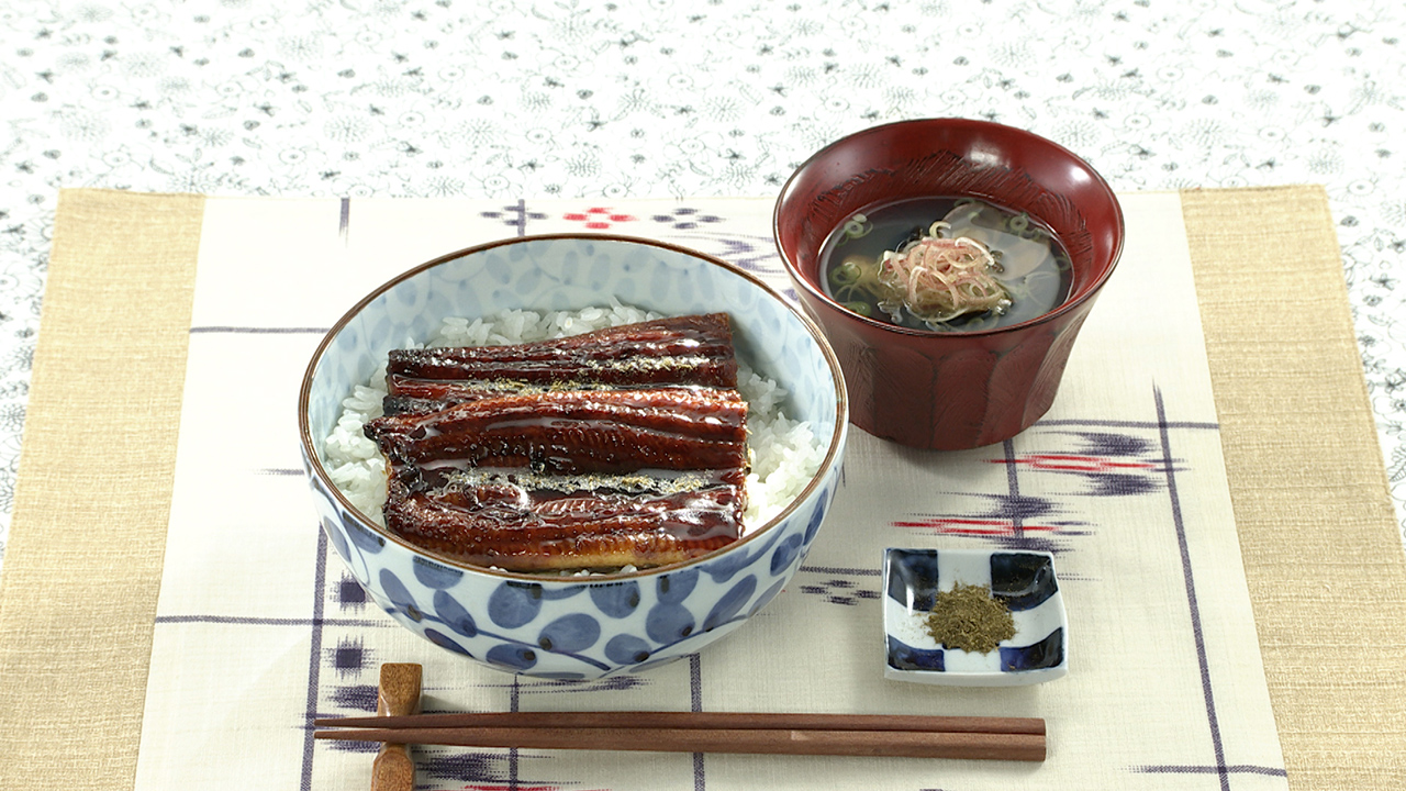 うな丼＆しじみのお吸い物