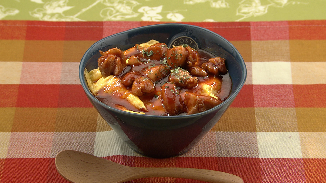 オムライス丼