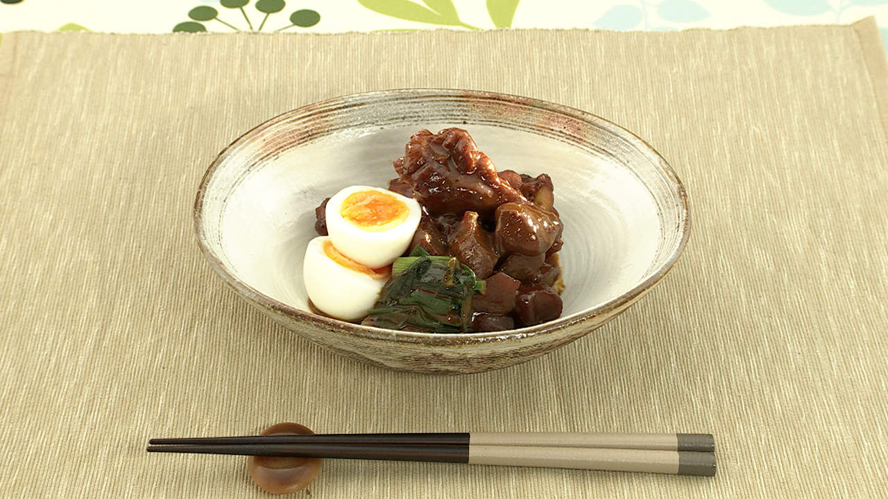 こんにゃくの味噌煮込み